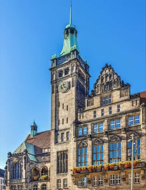 Chemnitz: Express Walk with a Local in 60 minutes - From the Theater to the Market Square
