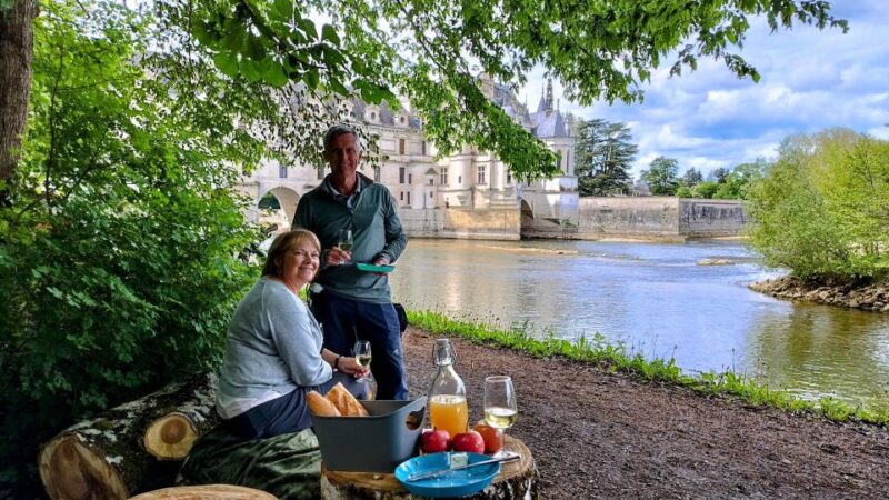 Chenonceau: guided ebike ride and wine & cheese picnic lunch - Key Points
