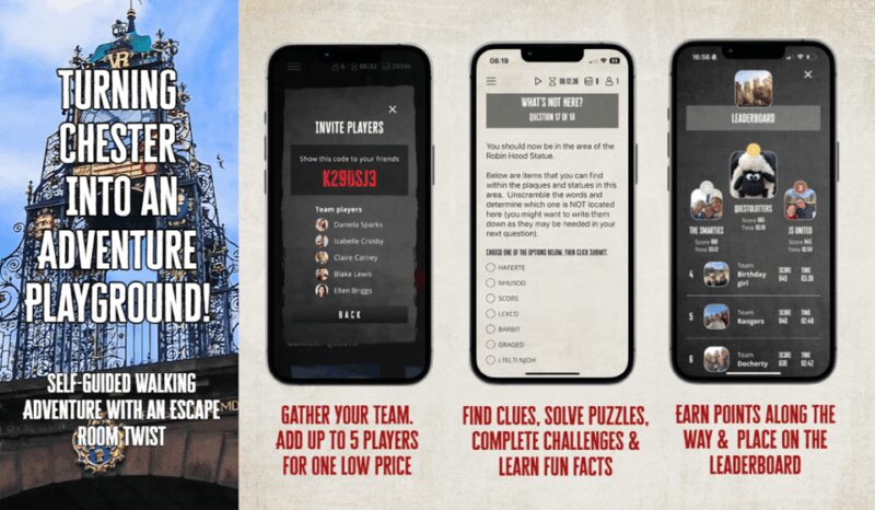 Chester: City Walking Tour & Exploration Game - How the App Guides You Through Chester’s Landmarks
