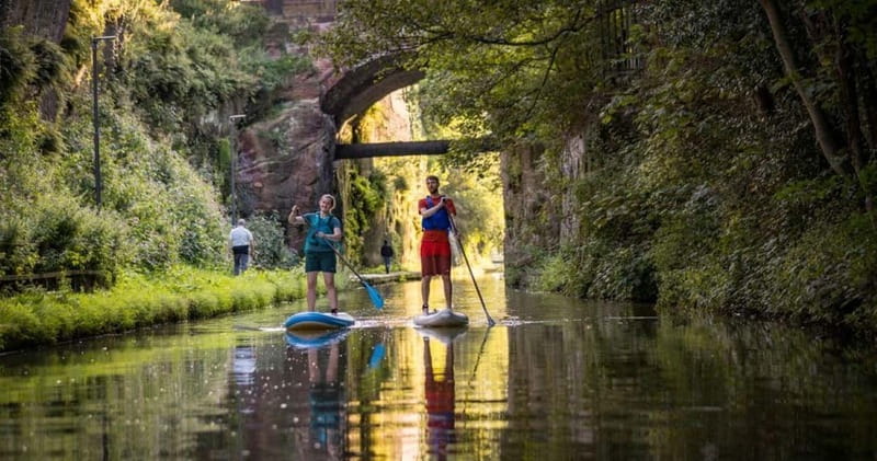 Chester: SUP Skills Tour with Instructor - Paddle Under the Queens Park Bridge and See the City Walls