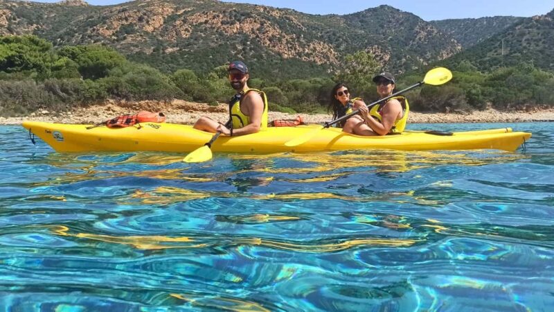Chia: kayak tour to Tuerredda with snorkeling - Exploring the Ferraglione Islands and Natural Pools