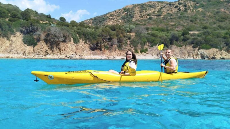 Chia: kayak tour to Tuerredda with snorkeling - Snorkeling in Crystal-Clear Waters at Perda Longa Beach