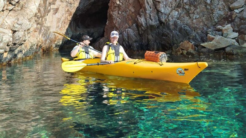 Chia: kayak tour to Tuerredda with snorkeling - The Small Group Experience and Guide Expertise