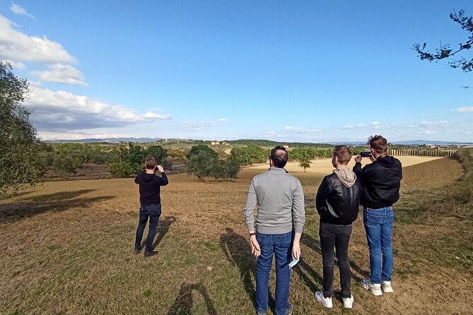 Chianti from Florence:PRIVATE Wine, Olive Oil Tasting in the Tuscan countryside - Second Stop: Vineyard Terrace and a Traditional Tuscan Lunch