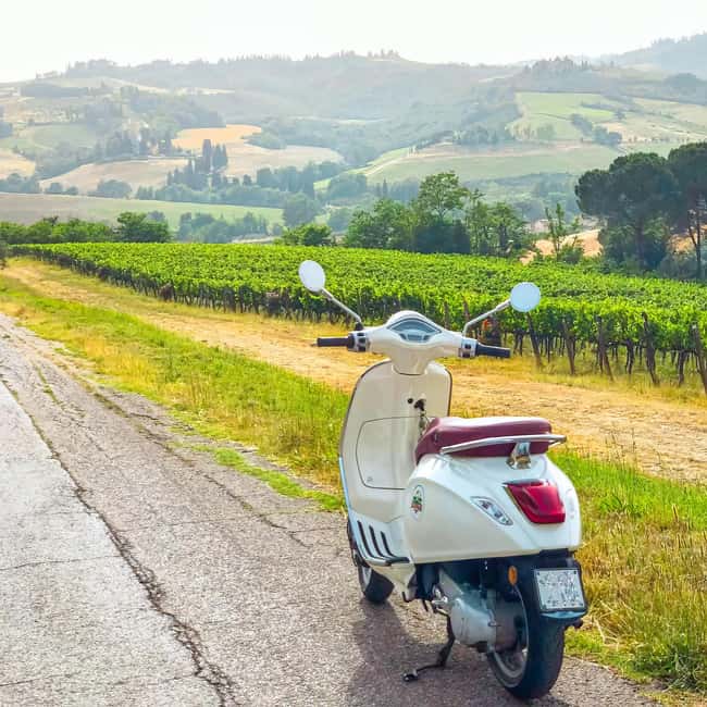 Chianti Tour by Vespa from Florence - The Experience of Driving a Vespa in Florence and Beyond