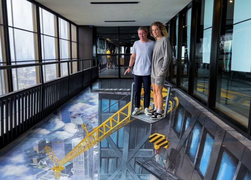 Chicago: 360 Chicago Observation Deck Sip and View Ticket - The Thrill of TILT and Additional Attractions