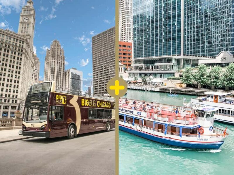 Chicago: Architecture River Tour and Hop-on Hop-off Bus Tour - The 48-Hour Open-Top Hop-On Hop-Off Bus Experience