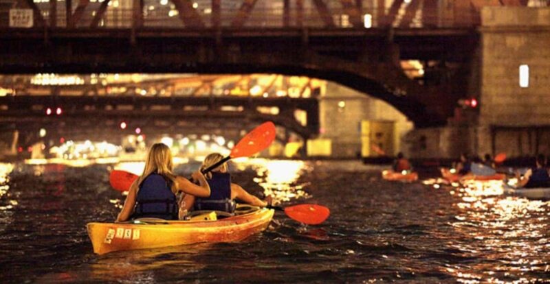 Chicago: Ghosts and Gangsters Night Kayak Tour - Starting Point: Nighttime Paddling on the Chicago River