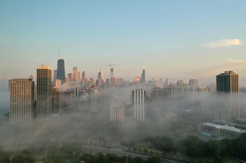 Chicago: Skyline Drone Experience with Hands-On Flying - The Starting Point at Society Coffee in Lincoln Park