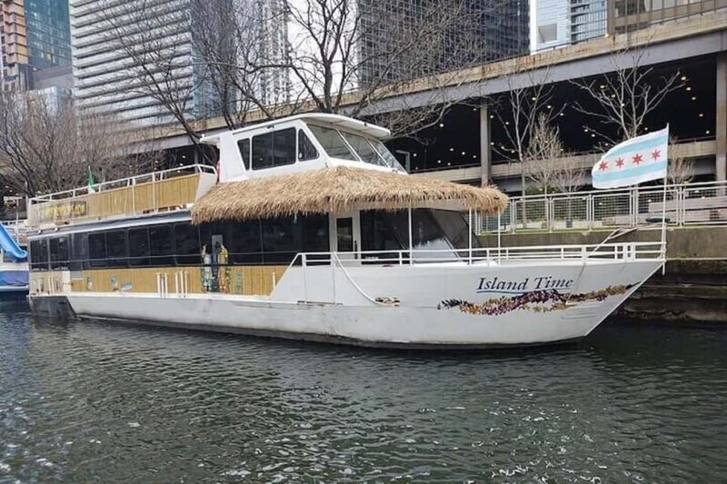 Chicago: Tiki Bar Cruise on Chicago River or Lake Michigan - The Tiki Themed Decor and Atmosphere