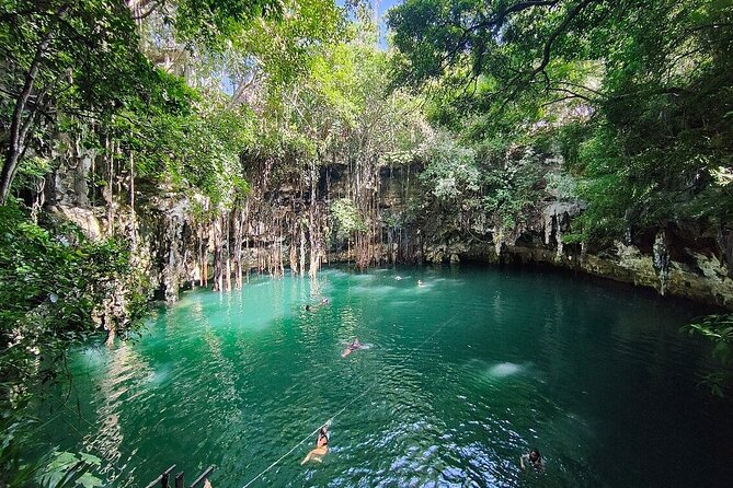 Chichen Itza and Cenote a Mayan community and Izamal - Comfort and Convenience with Air-Conditioned Transport