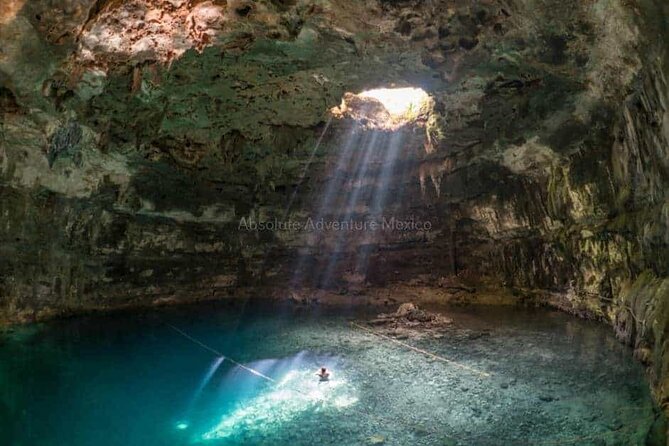 Chichen Itza tour + Cenotes Xkeken & Samula + Zipline and more! - Cooling Off in the Cenotes Xkeken and Samula