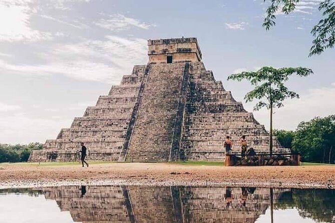 Chichen Itza Tour Full Day Pyramid, Cenote Swim and Buffet Meal - Swimming in the Sacred Cenote at Cenote Maya Park