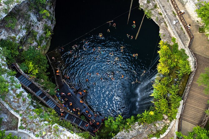 Chichen Itza: Tour Options with Cenote Swim departure from Cancun - Swimming in the Sacred Cenote Saamal