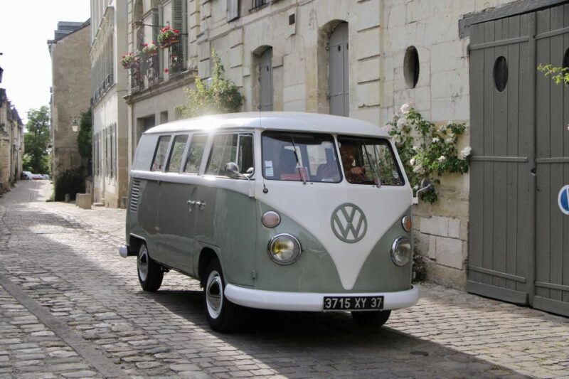 Chinon Vintage Tour: Tour the town in a Combi VW - Key Points