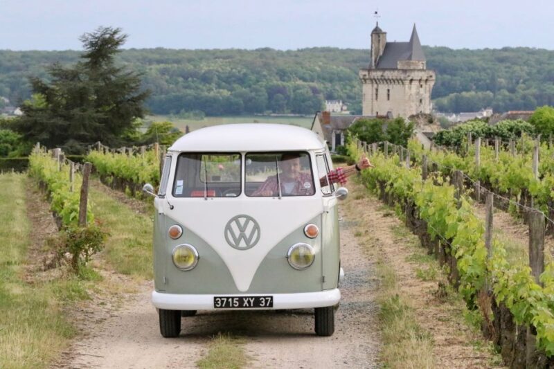 Chinon Vintage Tour: Tour the town in a Combi VW - Exploring Chinon in a Vintage VW Combi