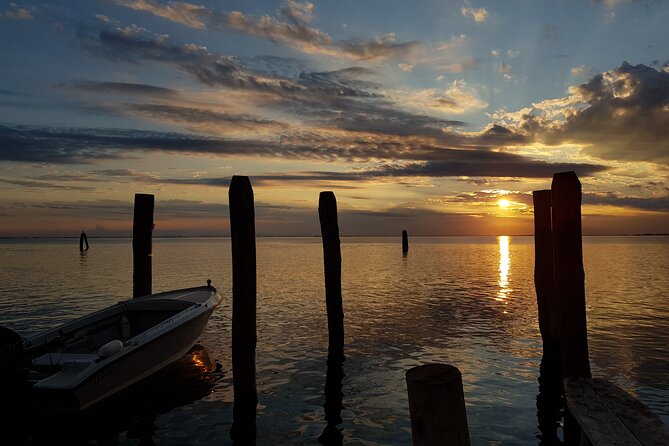 Chioggia : Golden Hour In The Venetian Lagoon By Boat - The Experience in the Heart of the Lagoon at Night