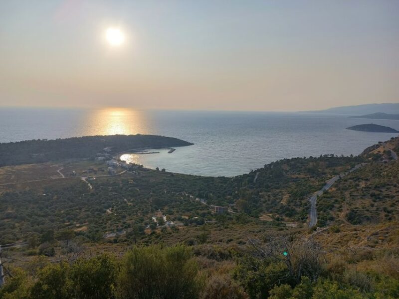 Chios: Private Sunset Hiking Tour to Lithi beach - Relaxing Dinner at a Traditional Chios Restaurant