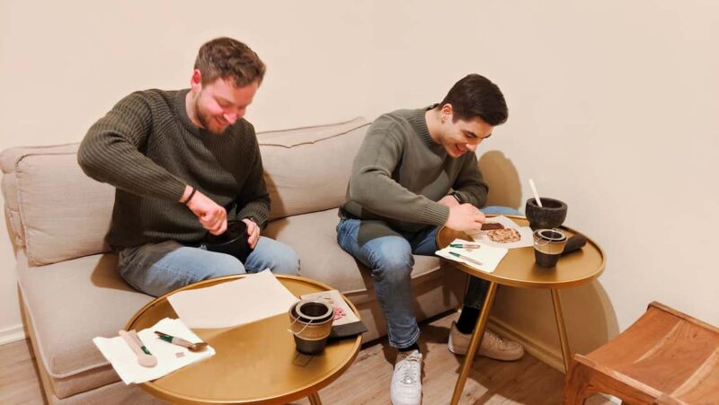 Chocolate history workshop Ghent - Practicalities and Group Experience