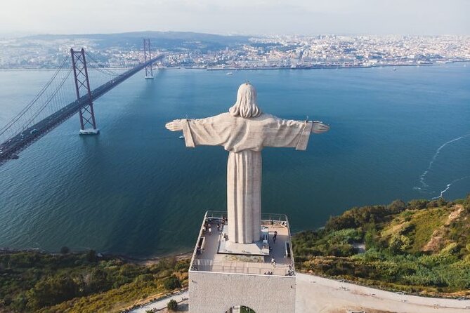 Christ the King, Setúbal, Arrábida & Sesimbra | Private Day Tour - Starting the Day with a View: Pickup and Christ the King Shrine