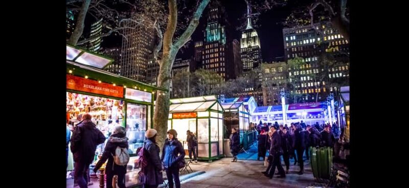 Christmas in New York: Santas Rickshaw Sleigh Ride - The Highlight: Rockefeller Center Christmas Tree