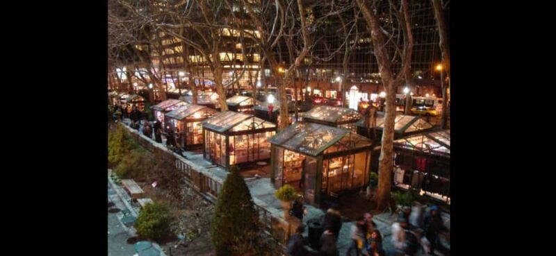 Christmas in New York: Skip-the-Line Holiday Lights Tour - The Enchantment of Bryant Park Winter Village
