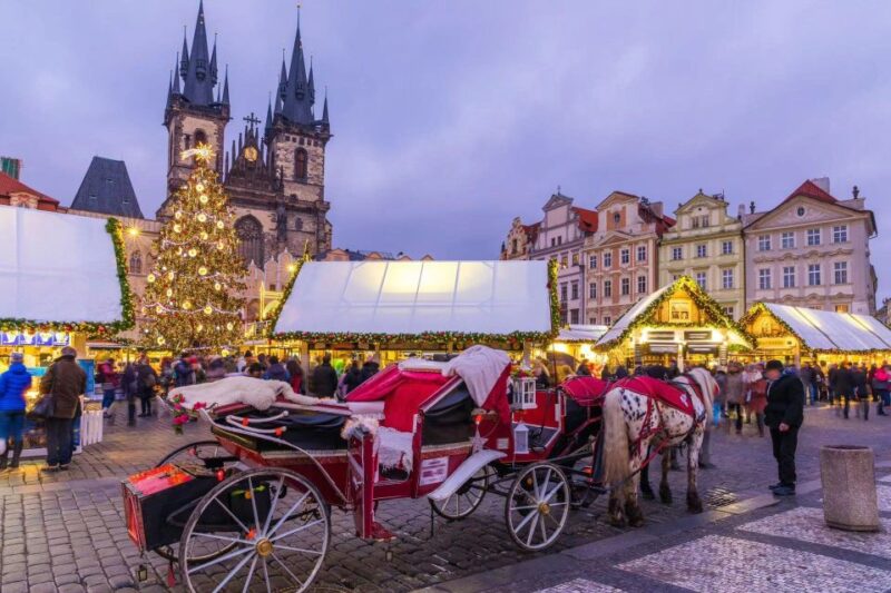 Christmas journey in Prague - Walking Tour - Ending at the Festive Old Town Square