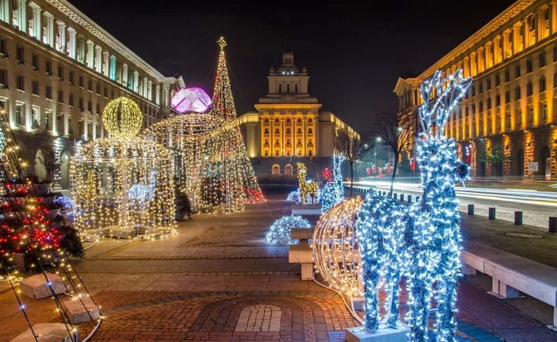 Christmas Private Tour of Sofia: The City of Lights ! - Key Points