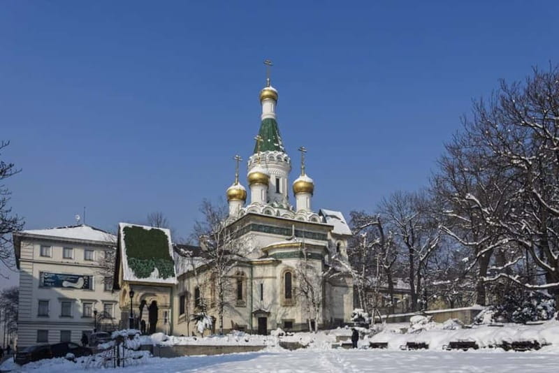 Christmas Private Tour of Sofia: The City of Lights ! - Visiting the Russian Church and the Church of Saint Sophia