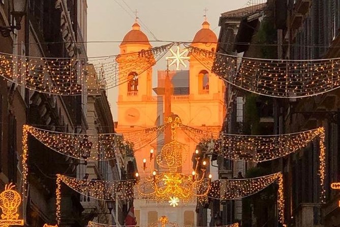 Christmas Walking Tour in Rome - Admire the Panoramic Views from Trinità dei Monti