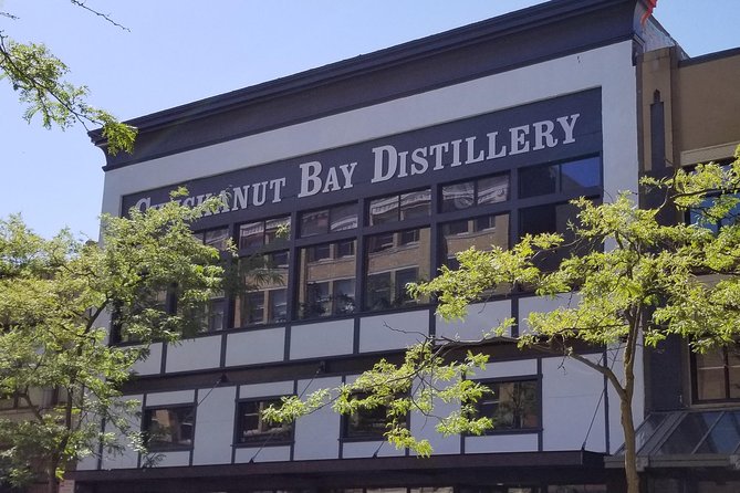 Chuckanut Bay Distillery Tour with 2 Mini Cocktails and Gift Glass - Accessibility and Group Size