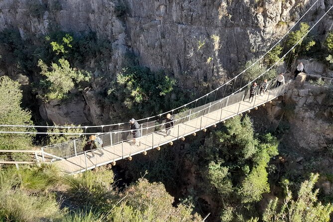 Chulilla Hike to the Hanging Bridges from Valencia - Crossing the Iconic Hanging Suspension Bridges