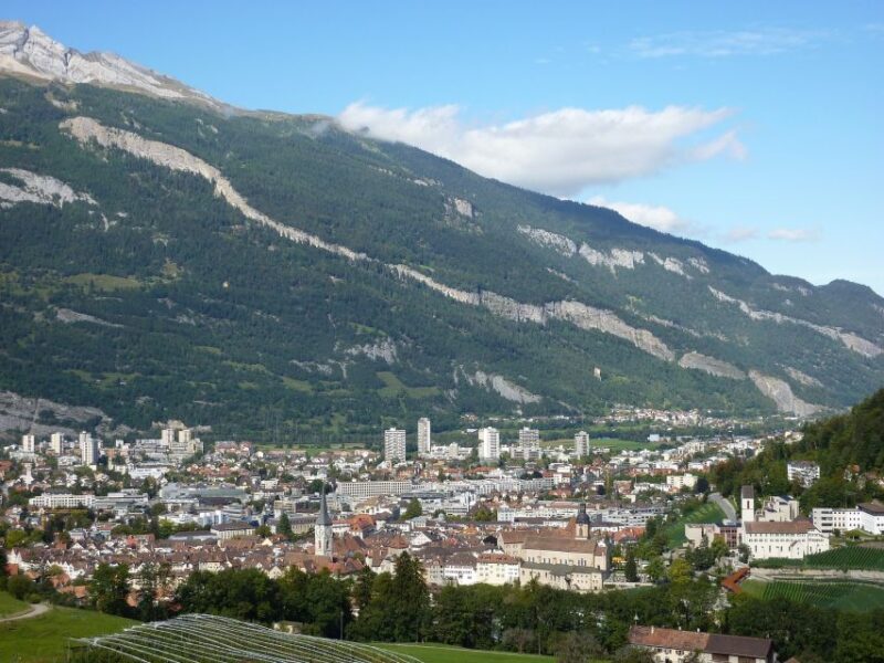 Chur - Old Town Private Walking Tour - The Landmark Building at the Old Town Entrance