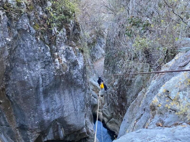Ciénega de González, Nuevo León: Canyoning in Laberinto and Salto - Starting Point and Tour Duration in Nuevo León