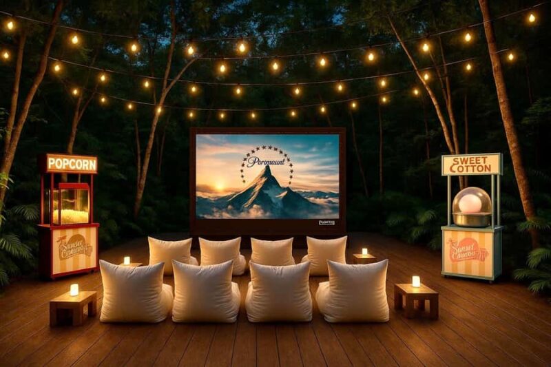 Cinema in the Tulum Jungle: A mystical and unique experience in nature - How the Technical Setup Enhances the Experience