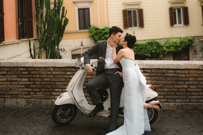 Cinematic Photoshoot in Rome - Early Morning Photos at Trevi Fountain