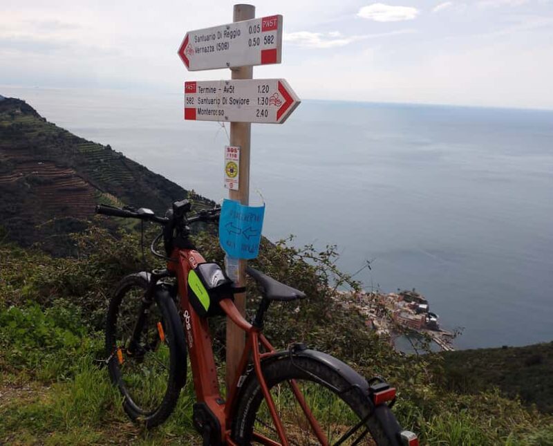 Cinque Terre: exclusive e-bike tour from Monterosso - The Scenic Start at Agriturismo Missanega