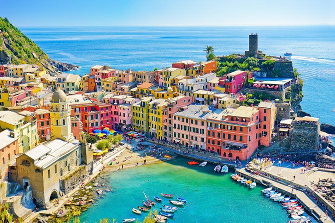 Cinque Terre tour with limoncino tasting from La Spezia Port - Riomaggiore’s Narrow Streets and Coastal Landscapes