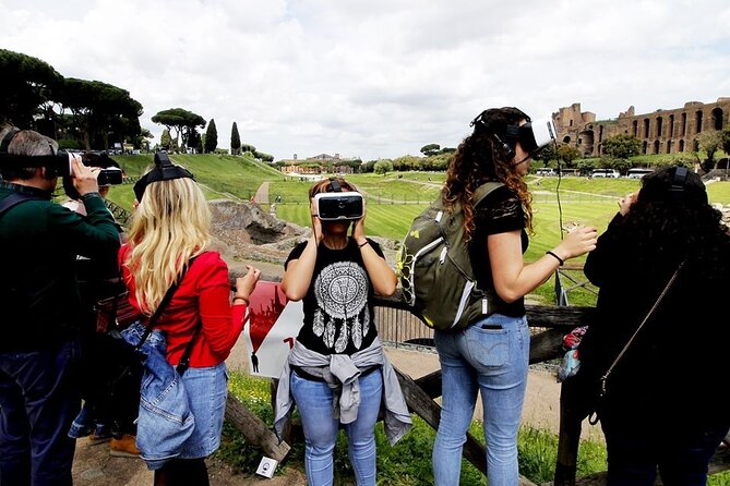 Circo maximo virtual experience - The Experience of the Headsets and Virtual Rendering