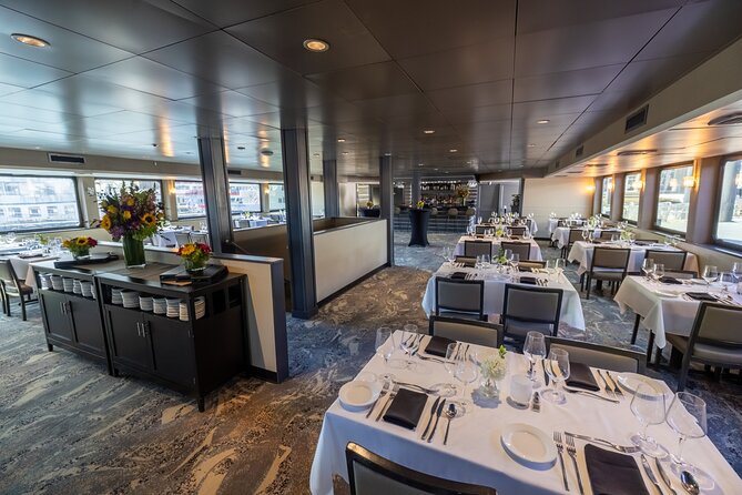 City Cruises Boston Premier Lunch Cruise - Onboard Entertainment and Atmosphere
