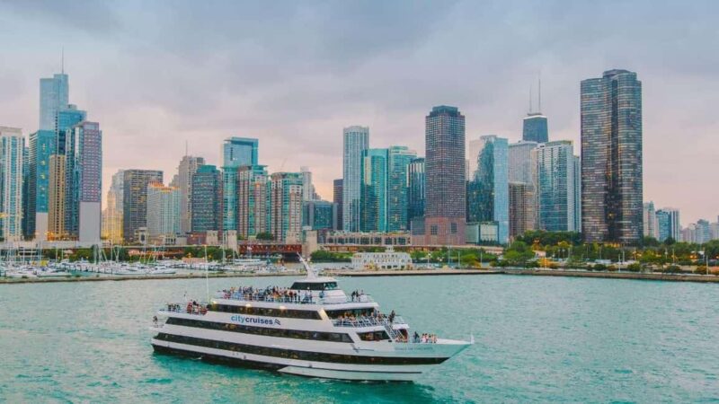 City Cruises Chicago: Lake Michigan Lunch or Dinner Cruise - Chicago’s Lake Michigan Cruise with Buffet Dining and Entertainment