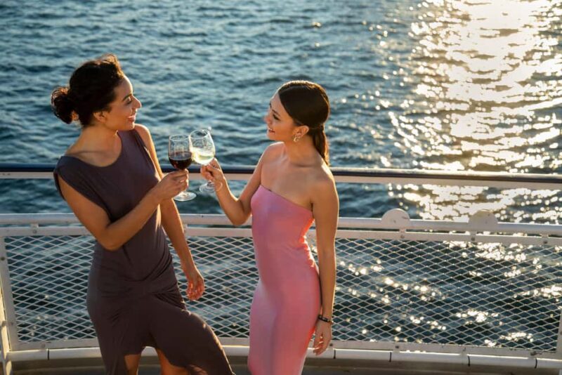 City Cruises Long Beach: Dinner Cruise with Buffet and DJ - Enjoy a Scenic Long Beach Harbor Dinner Cruise for $168