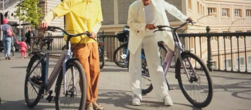 City E-Bike tour of 2.5 hours - Cross the Elegant Pont Alexandre III