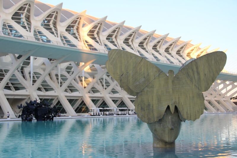 City of Arts & Sciences Tour on Bicycle, E-Bike or E-Step - The Music Palace of Valencia: A Cultural Landmark