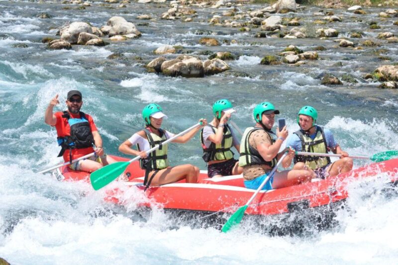 City of Side/Alanya: Koprulu Canyon Rafting Tour with Lunch - Swimming in Designated Areas Along the River
