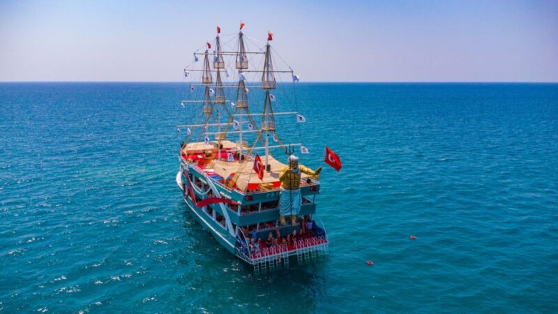 City of Side: All-Inclusive Boat Ride and Foam Party - The Deluxe Boat and Onboard Comforts