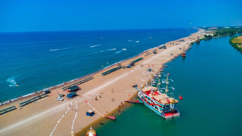 City of Side: All-Inclusive Boat Ride and Foam Party - Relaxing on the Sun Terrace and Viewing the Surroundings