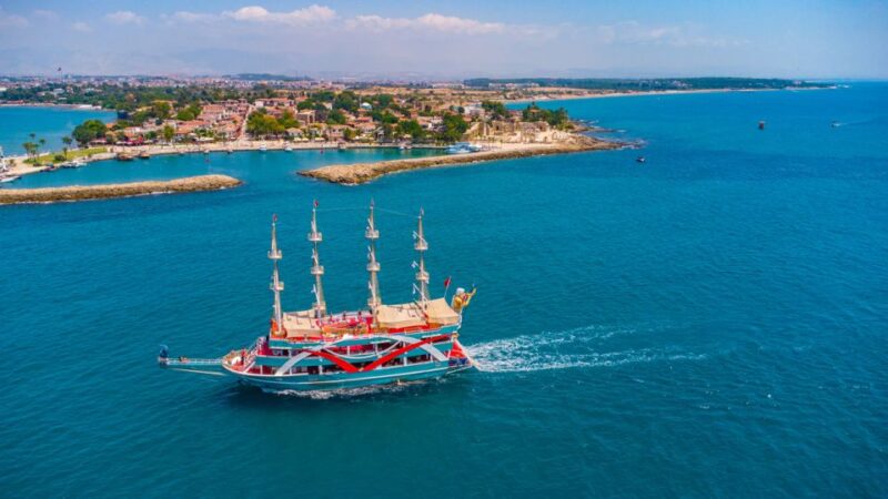 City of Side: All-Inclusive Boat Ride and Foam Party - Returning to the Port and Final Highlights