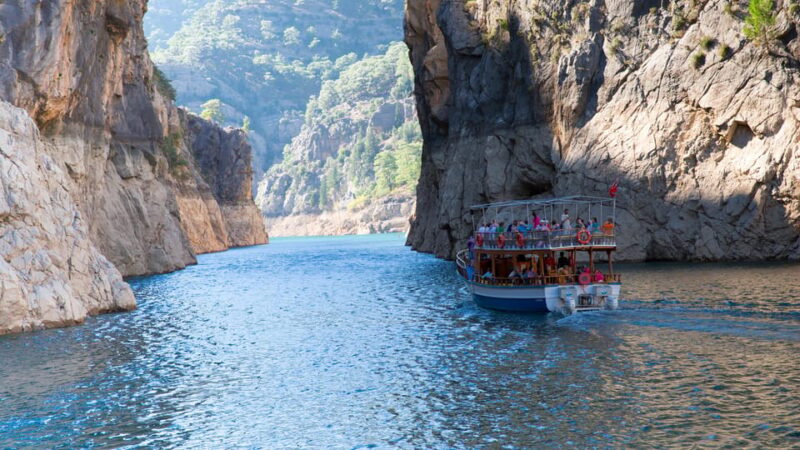 City of Side: Green Canyon Boat Trip & Bus Safari with Lunch - The Scenic Drive Through Taurus Mountains on a Cabrio Bus