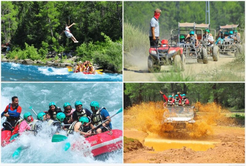 City of Side: Rafting, Zipline, Jeep, Buggy and Quad Combo - Off-Road Adventures: Jeep, Buggy, and Quad Biking